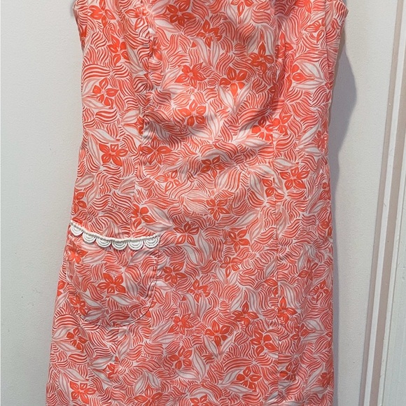 Vintage 60s The Lilly Coral Floral Shift Dress Lilly Pulitzer - Picture 10 of 12